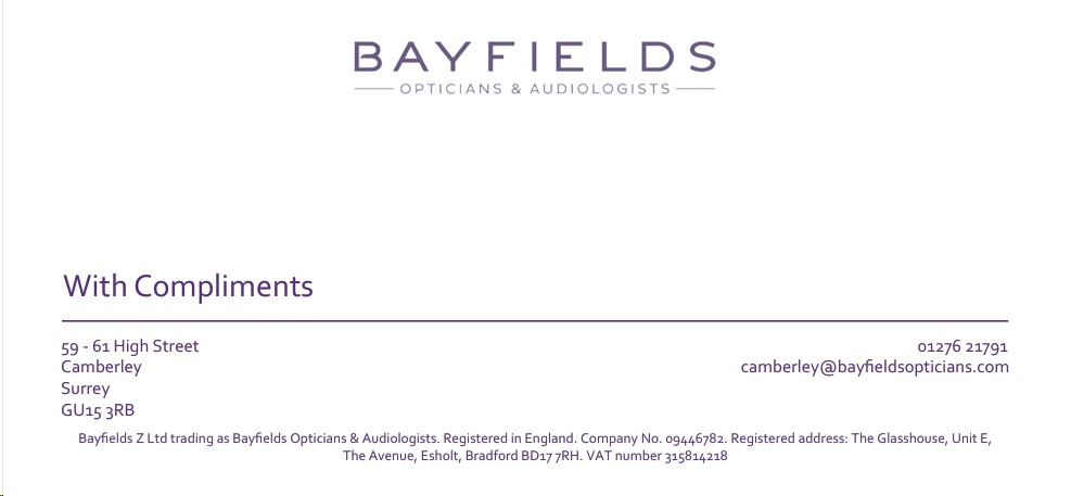 BAYFIELD/CS/CAMBERLEY