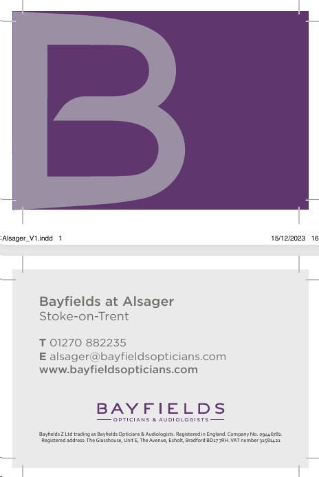 BAYFIELD/BC/ALSAGER