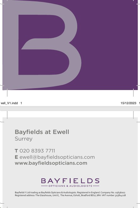 BAYFIELD/BC/EWELL