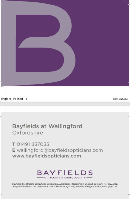 BAYFIELD/BC/WALLINGFORD