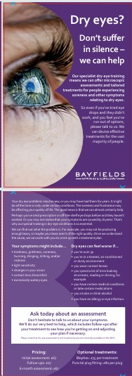 BAYFIELD/A5DRYEYES250