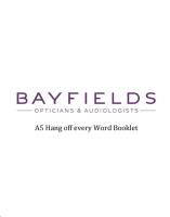 BAYFIELD/WORD