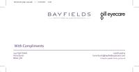 BAYFIELD/CS/HORNCHURCH