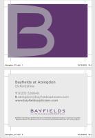 BAYFIELD/BC/ABINDON