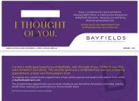 BAYFIELD/REFFERVOUCHER